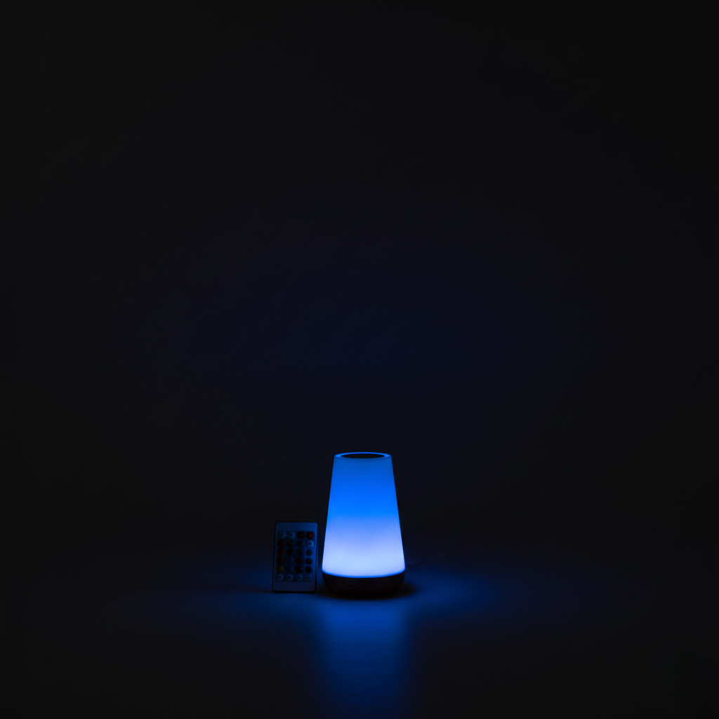 Dimmable Touch Lamp | 5 Brightness Levels | 13 RGB Colors