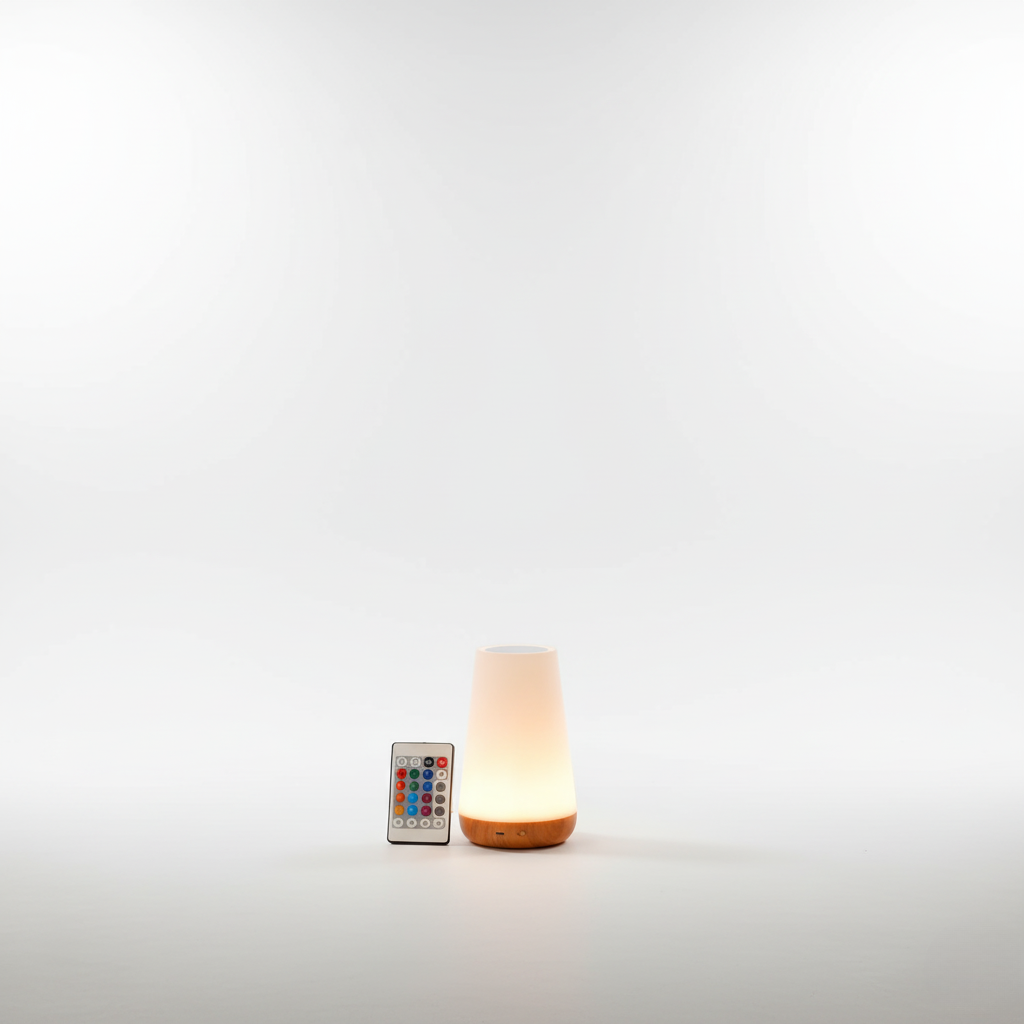 Dimmable Touch Lamp | 5 Brightness Levels | 13 RGB Colors