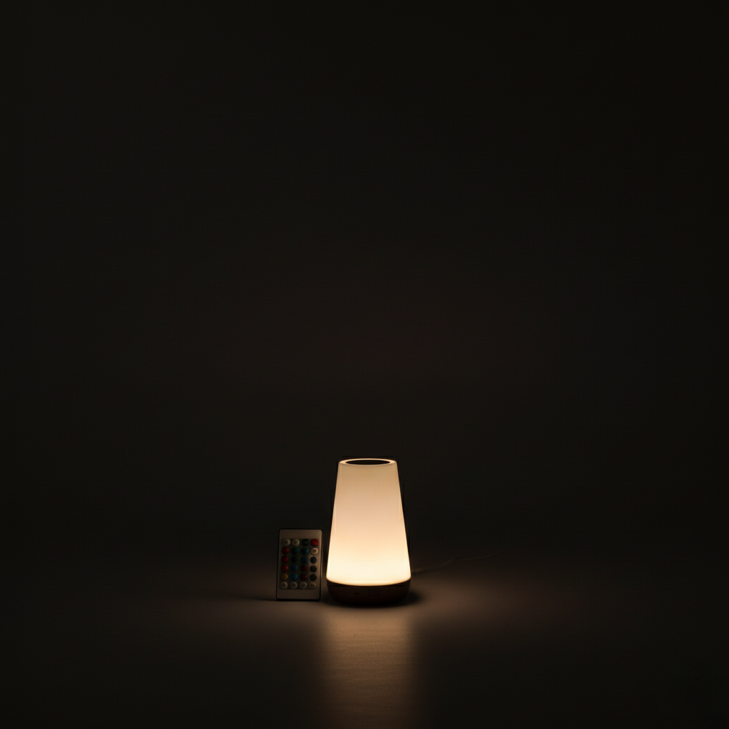Dimmable Touch Lamp | 5 Brightness Levels | 13 RGB Colors