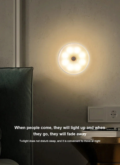 The Aurora Light – Rechargeable LED Touch Sensor Bedside Light for Bedroom, Living Room, and Desk